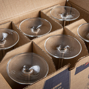 Calici con logo Osteria Metti